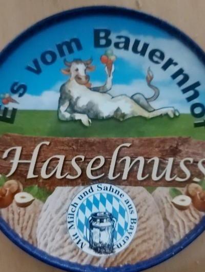 Fotografie - Eis vom Bauernhof Haselnuss