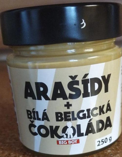 Fotografie - Arašídy + bílá belgická čokoláda Big Boy