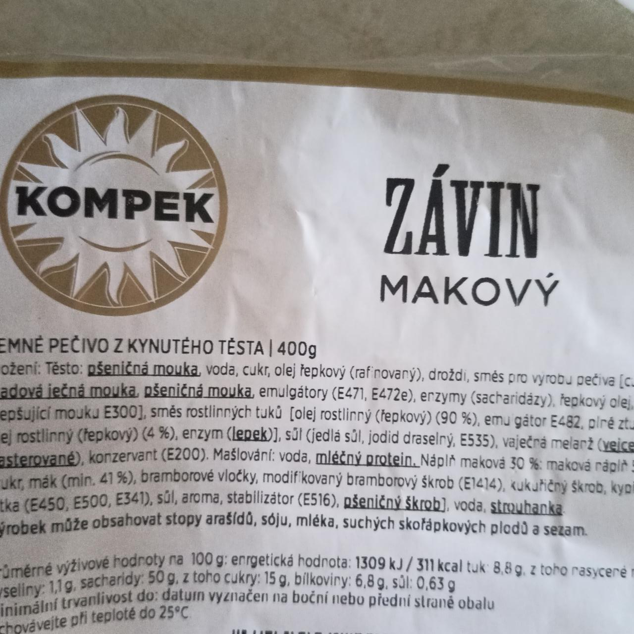 Fotografie - Závin makový Kompek