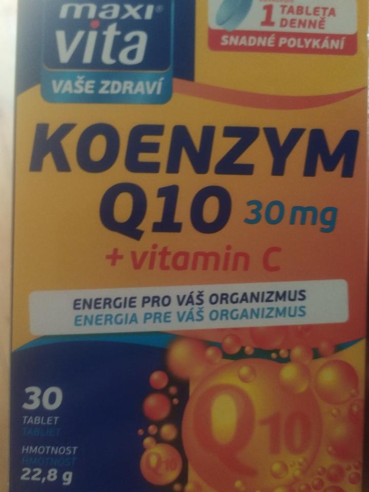 Fotografie - koenzym Q10 maxi vita