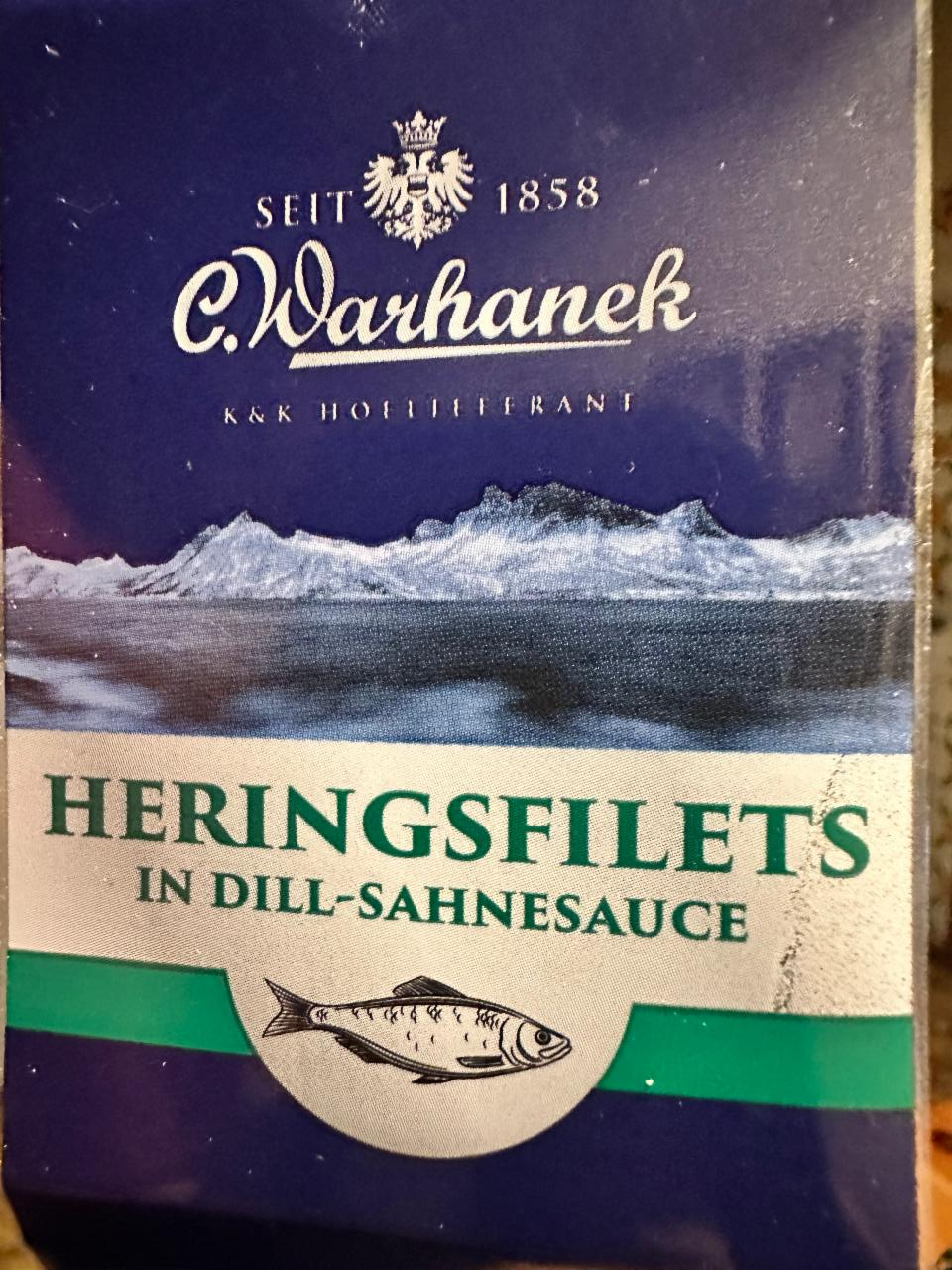 Fotografie - Heringsfilets in dill-sahnesauce C.Warhanek