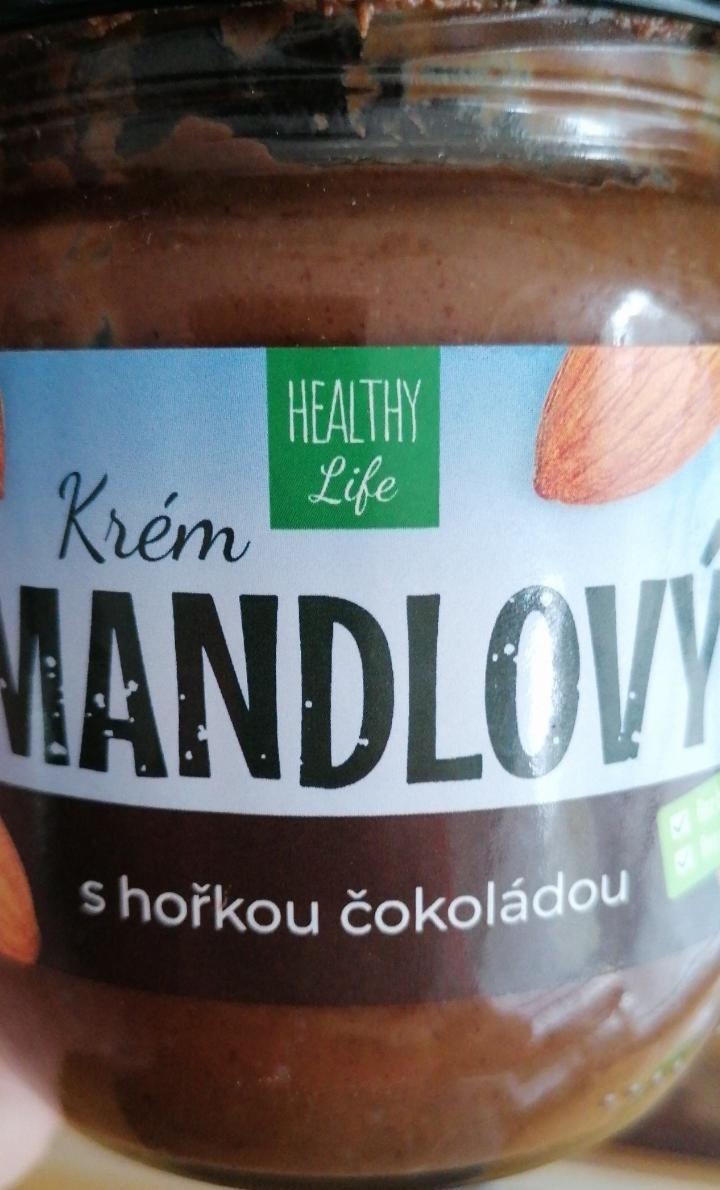 Fotografie - Mandlový krém s hořkou čokoládou Healthy Life