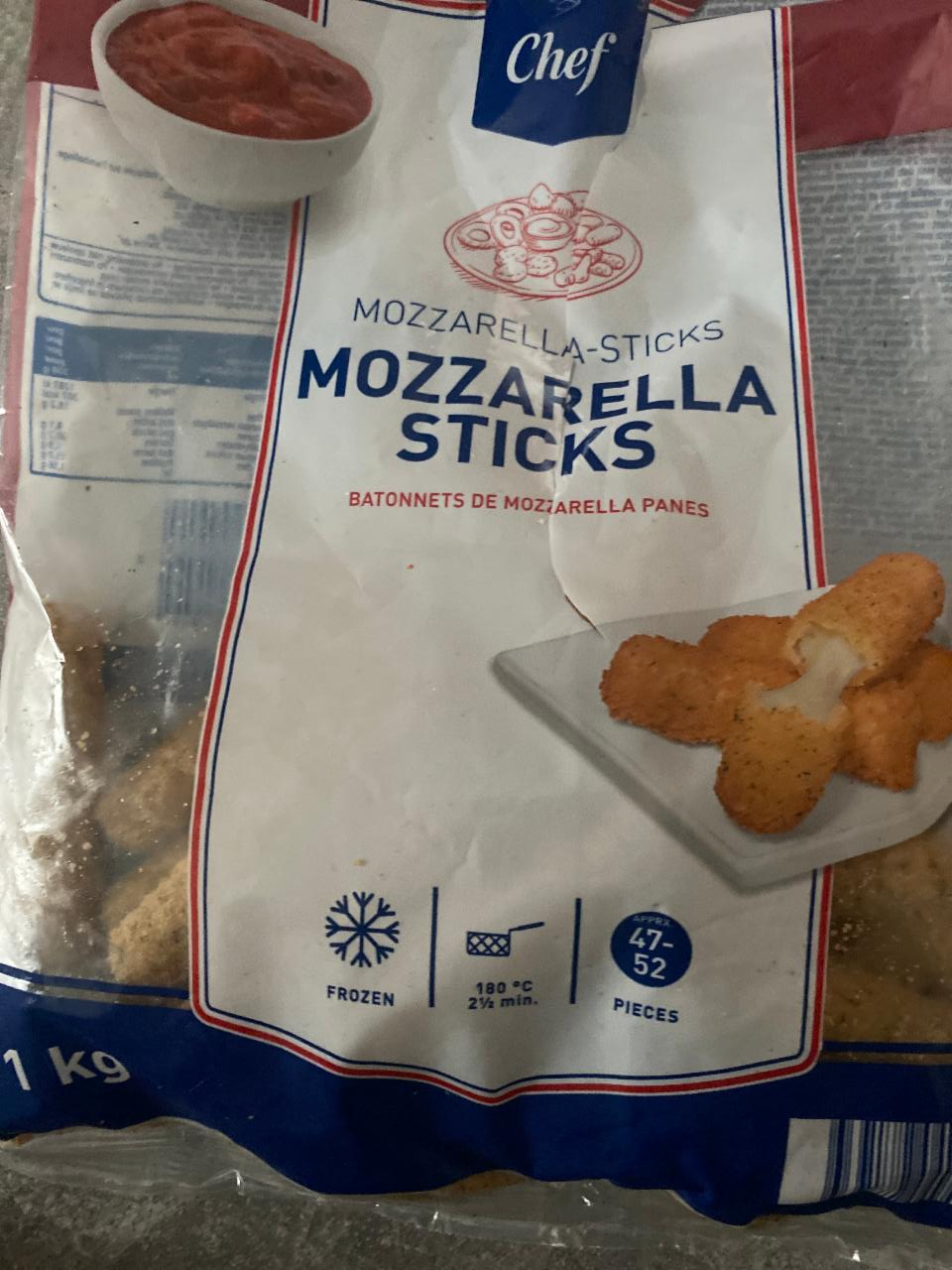 Fotografie - Mozzarella sticks Metro Chef