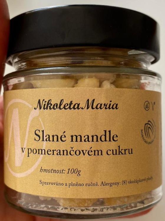 Fotografie - Slané mandle v pomerančovém cukru Nikoleta Maria