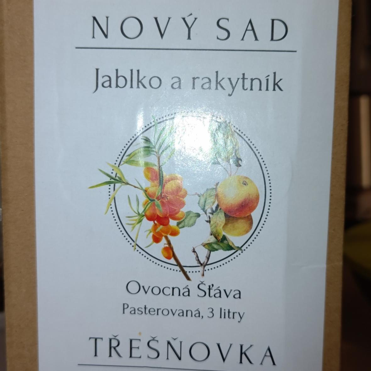 Fotografie - Ovocná šťáva Jablko a rakytník Nový sad Třešňovka