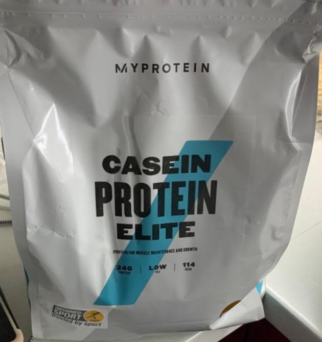 Fotografie - Micellar Casein Elite Chocolate Myprotein