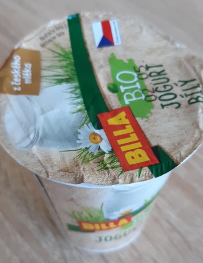 Fotografie - Bio jogurt bílý Billa