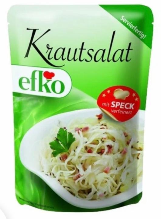 Fotografie - Krautsalat mit Speck Efko