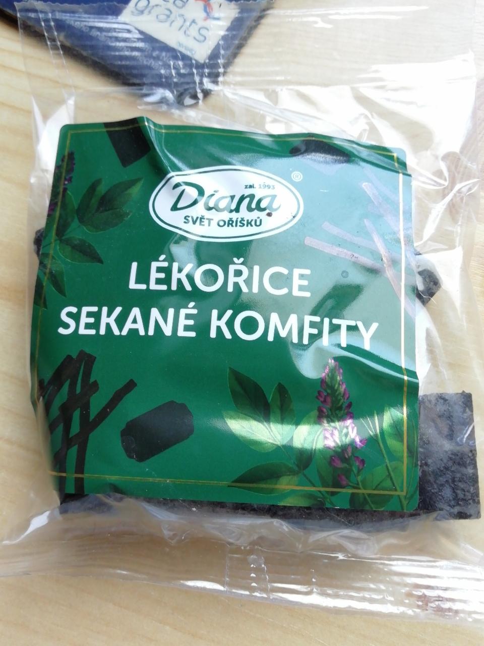 Fotografie - Lékořice sekané komfity Diana Company