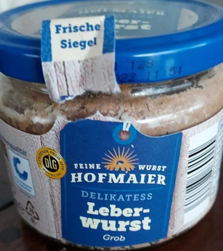 Fotografie - Delikatess leber-wurst Hofmaier