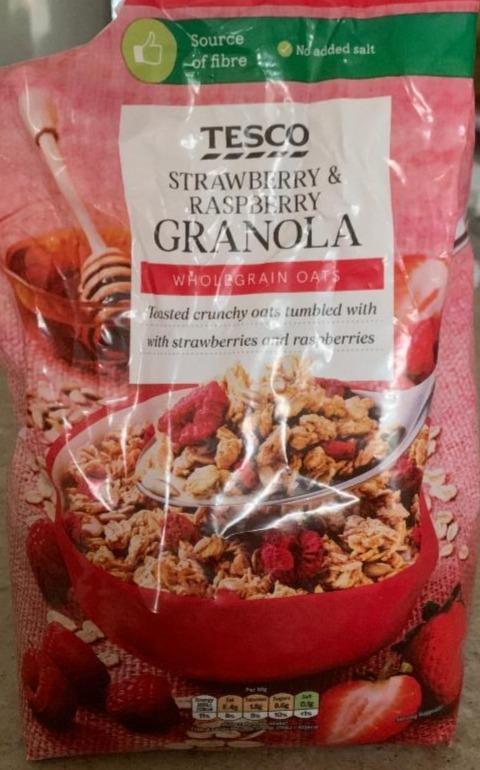 Fotografie - Granola Strawberry & Raspberry Tesco