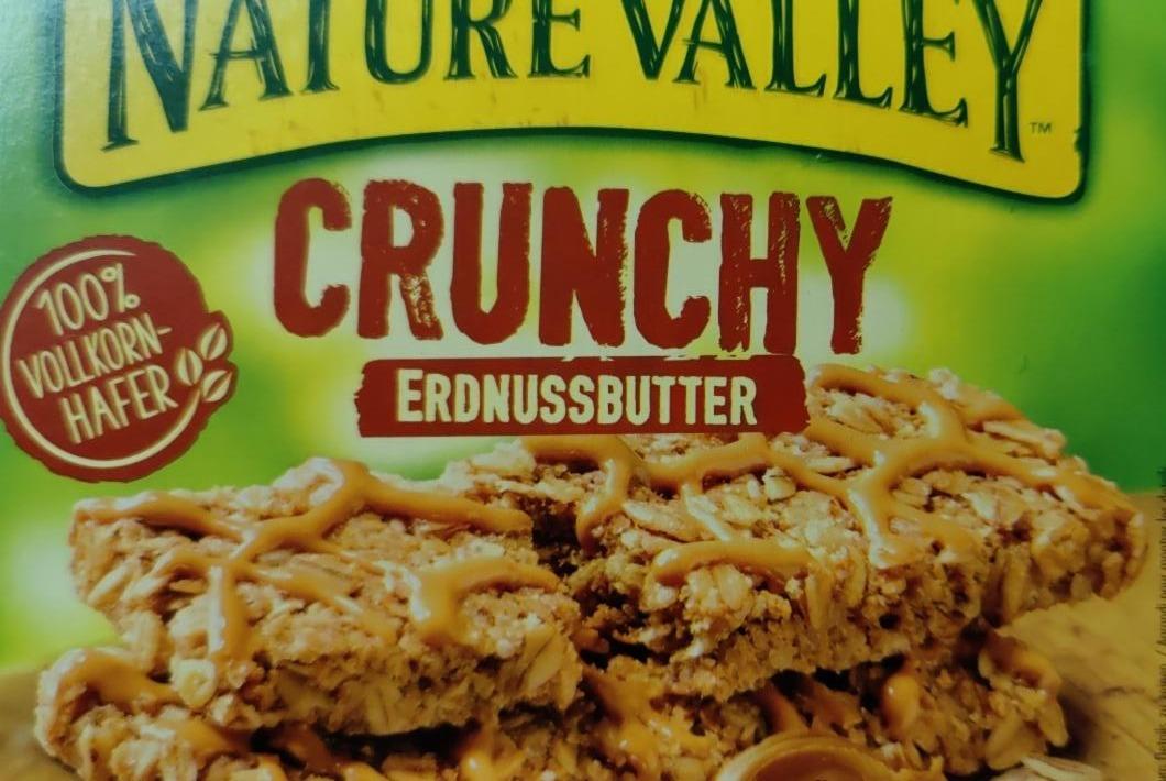 Fotografie - Crunchy Erdnussbutter Nature Valley