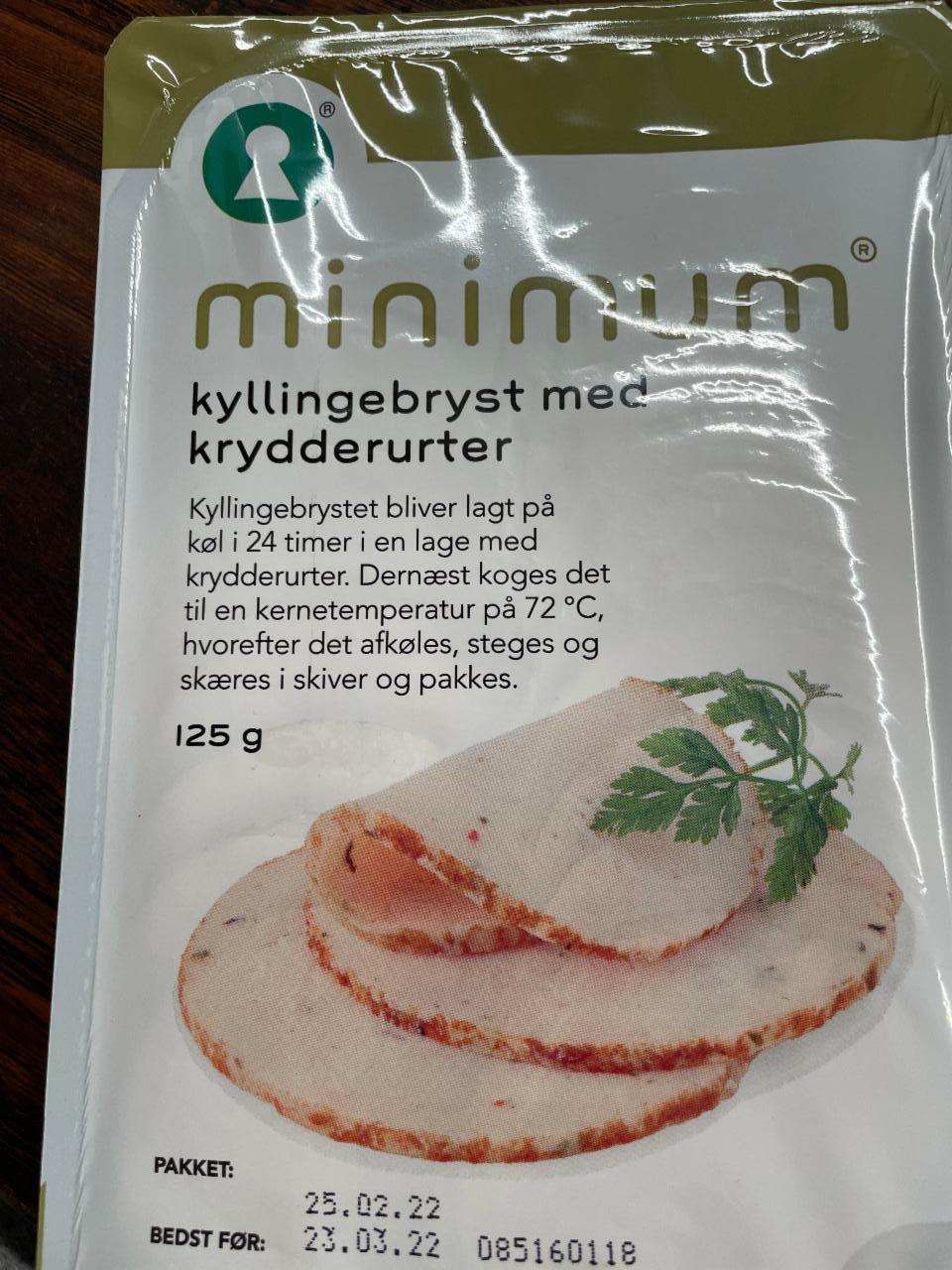 Fotografie - Kyllingebryst med krydderurter Minimum