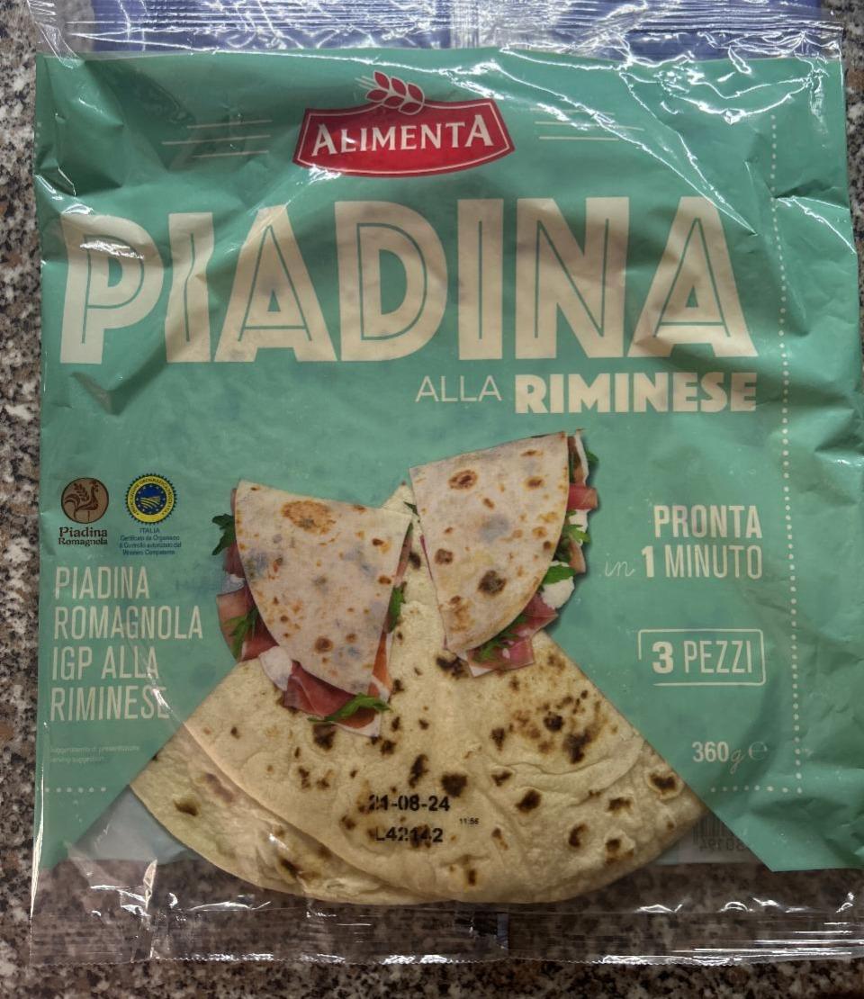 Fotografie - Piadina alla riminese Alimenta