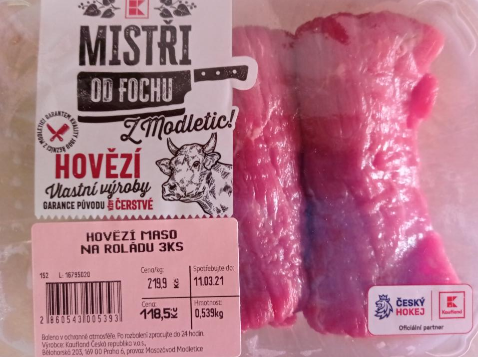 Fotografie - Hovězí maso na roládu K-Mistři od fochu