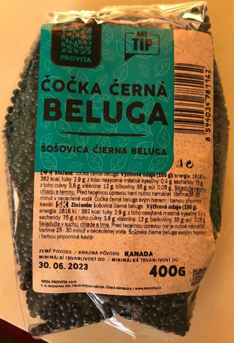 Fotografie - Čočka černá Beluga Provita