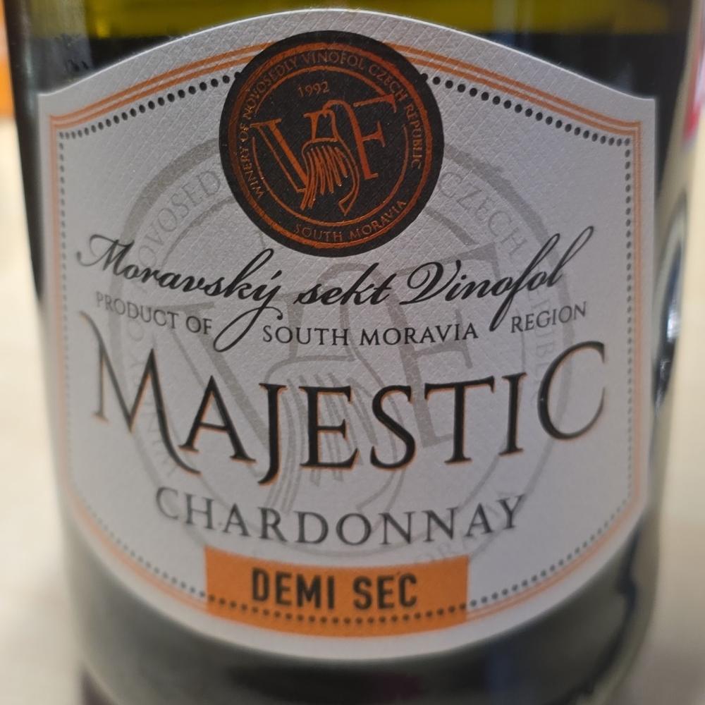 Fotografie - Chardonnay majestic demi sec Vinofol