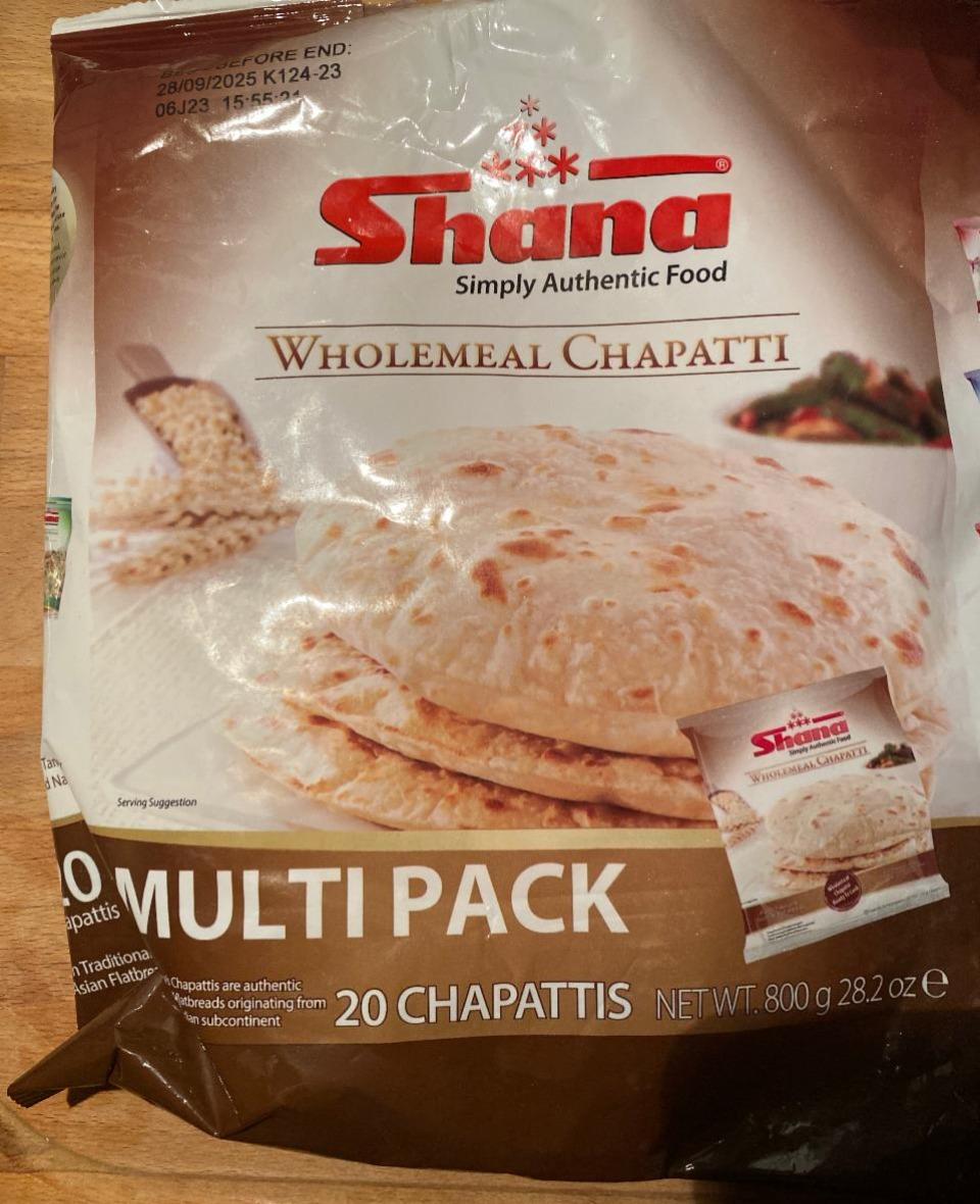 Fotografie - Wholemeal Chapatti Shana