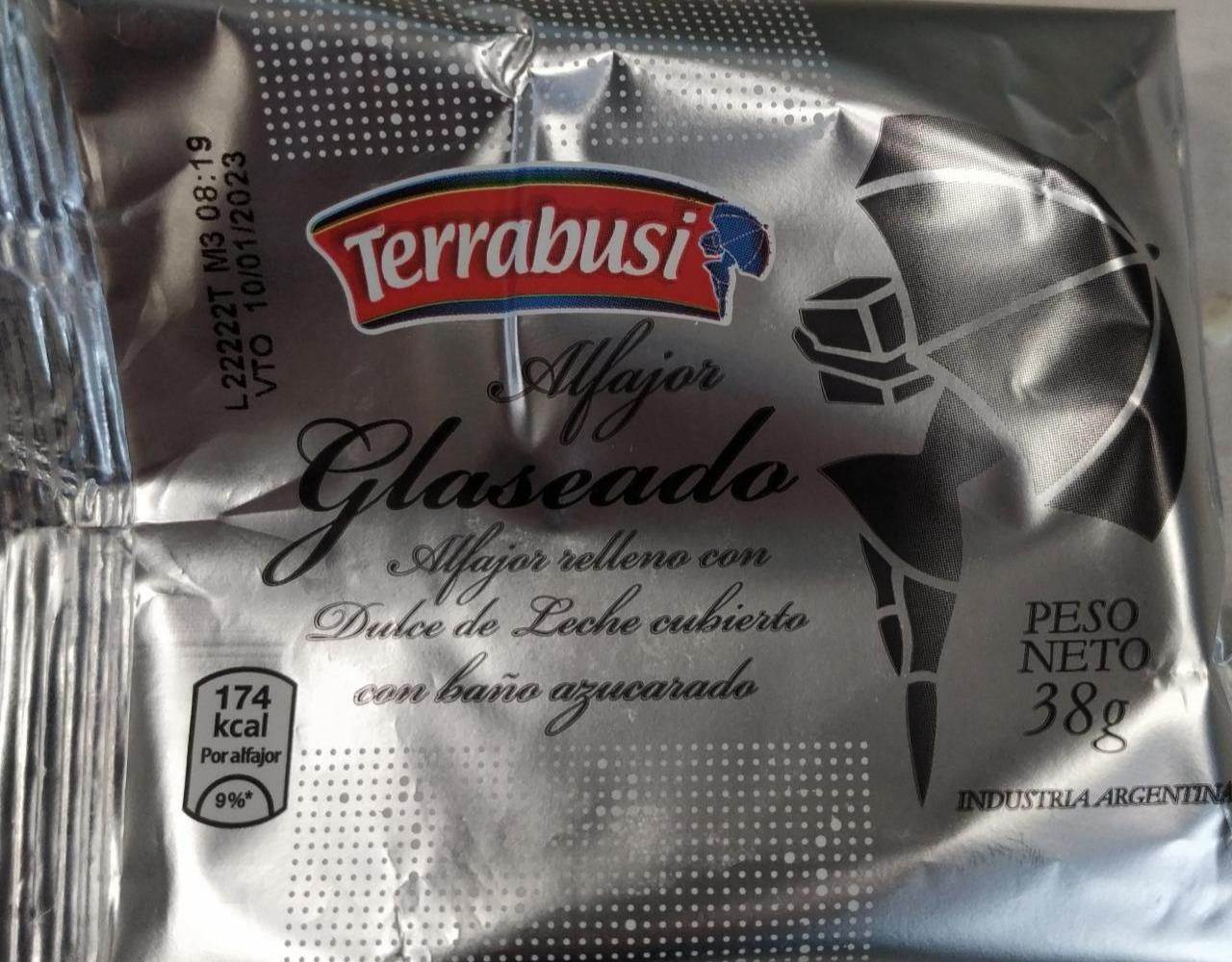 Fotografie - Alfajor Glaseado Relleno con Dulce de Leche Terrabusi