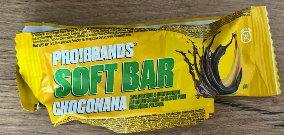 Fotografie - Soft bar choconana Pro!brands