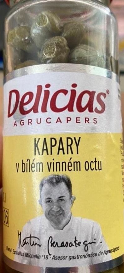 Fotografie - Kapary v bílém vinném octu Delicias