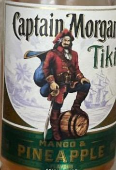 Fotografie - Tiki Mango & Pineapple Captain Morgan