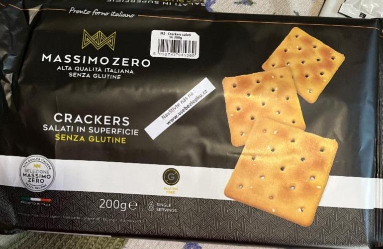 Fotografie - Crackers senza glutine MASSIMO ZERO