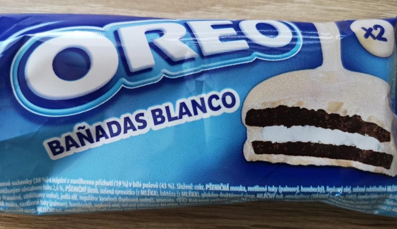 Fotografie - Baňadas Blanco v bílé čokoládě Oreo