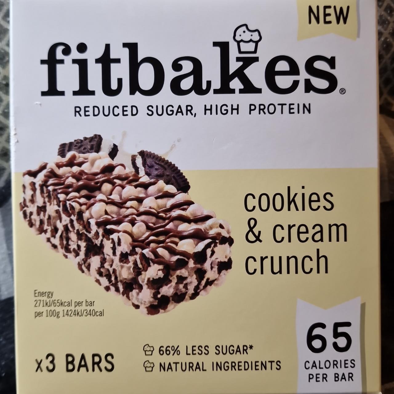 Fotografie - Cookies & Cream crunch bars Fitbakes