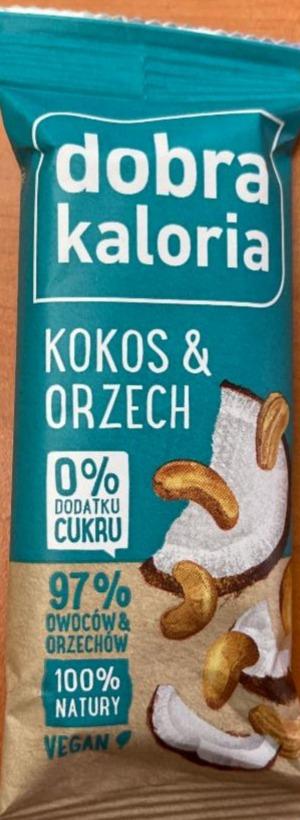 Fotografie - Baton Owocowy Kokos & Pomarańcza Dobra Kaloria