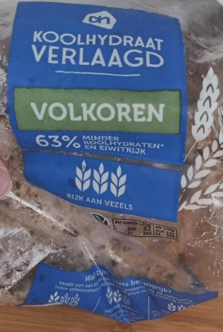 Fotografie - Koolhydraat verlaagd volkoren Albert Heijn