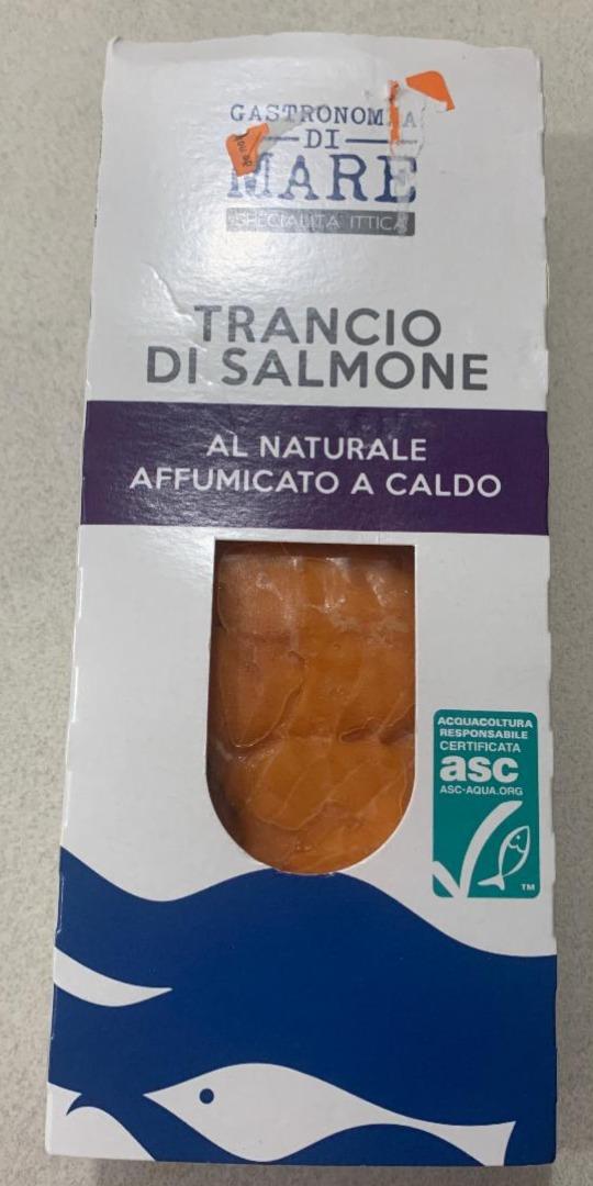 Fotografie - Trancio di Salmone al Naturale Affumicato a Caldo Gastronomia di Mare