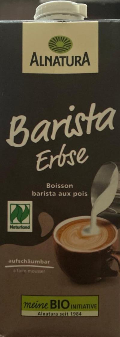 Fotografie - Barista Erbse drink Alnatura