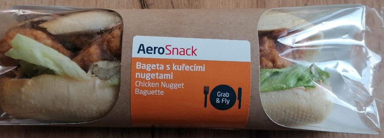 Fotografie - Bageta s kuřecími nugetami Aerosnack