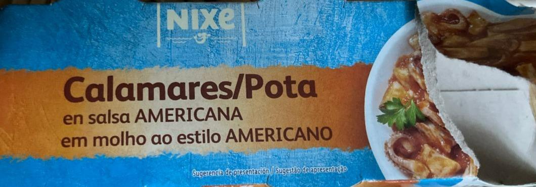 Fotografie - Calamares/Pota en salsa Americana Nixe