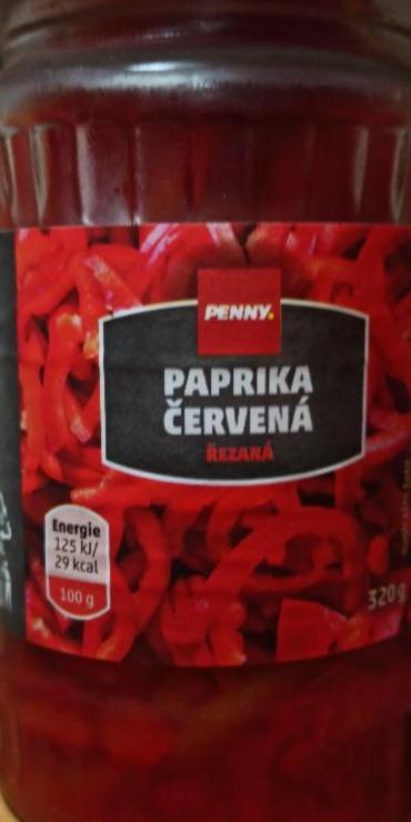 Fotografie - paprika řezaná červená Penny