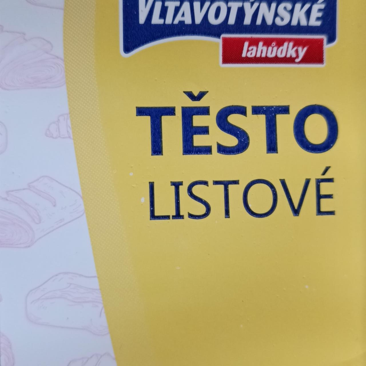 Fotografie - Listové těsto Vltavotýnské lahůdky