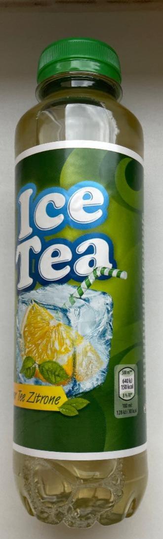 Fotografie - Ice Tea-Grüner Tee Zitrone