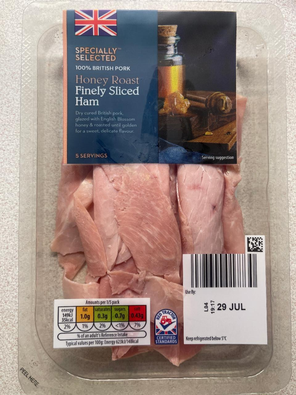 Fotografie - Honey Roast Finely Sliced Ham ALDI