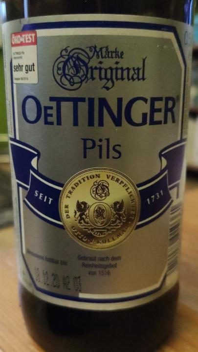 Fotografie - OeTTINGER Pils