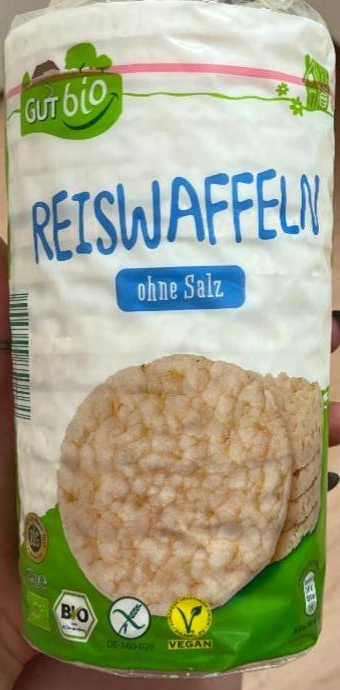 Fotografie - Reiswaffeln ohne salz BIO