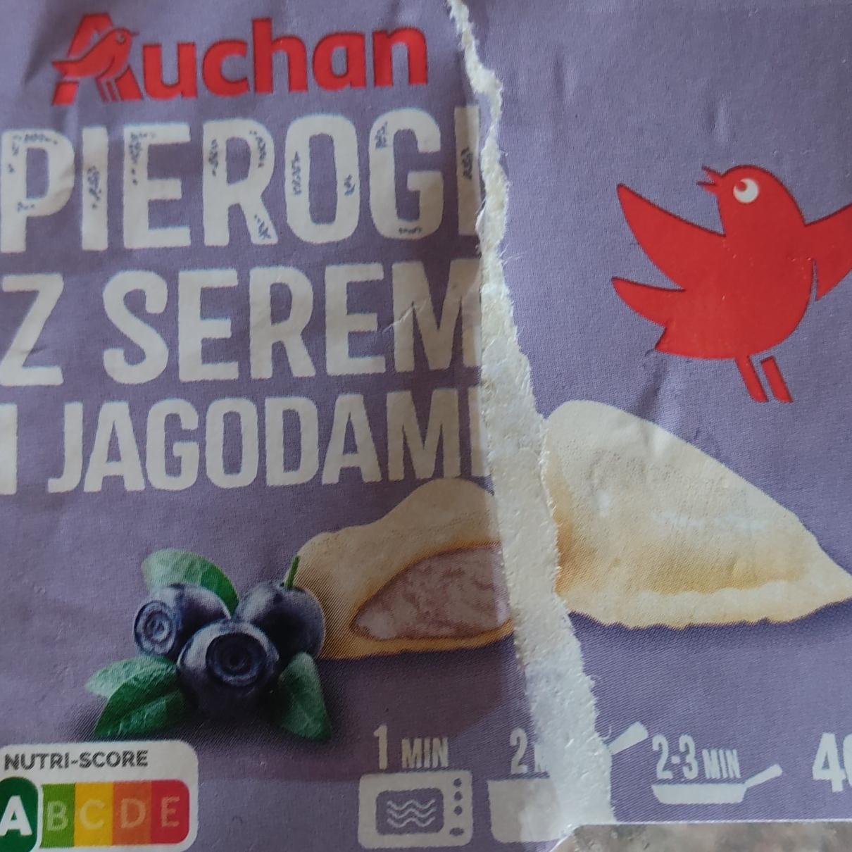 Fotografie - Pierogi z serem i jagodami Auchan