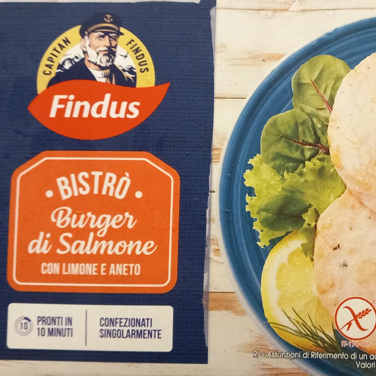 Fotografie - Bistrò Burger di Salmone Findus