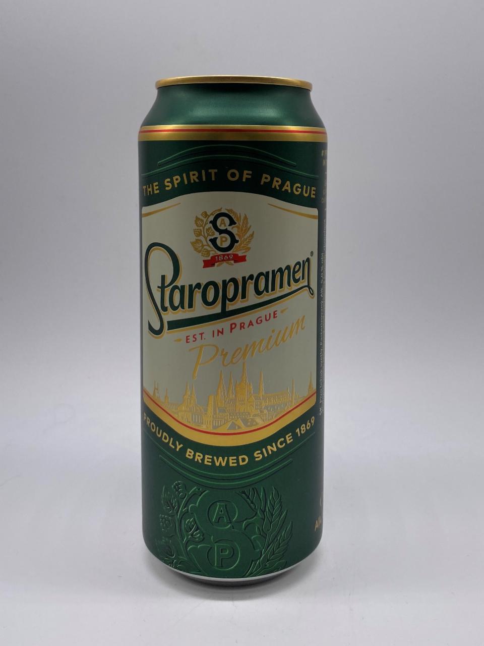 Fotografie - pivo 12° Staropramen světlý ležák