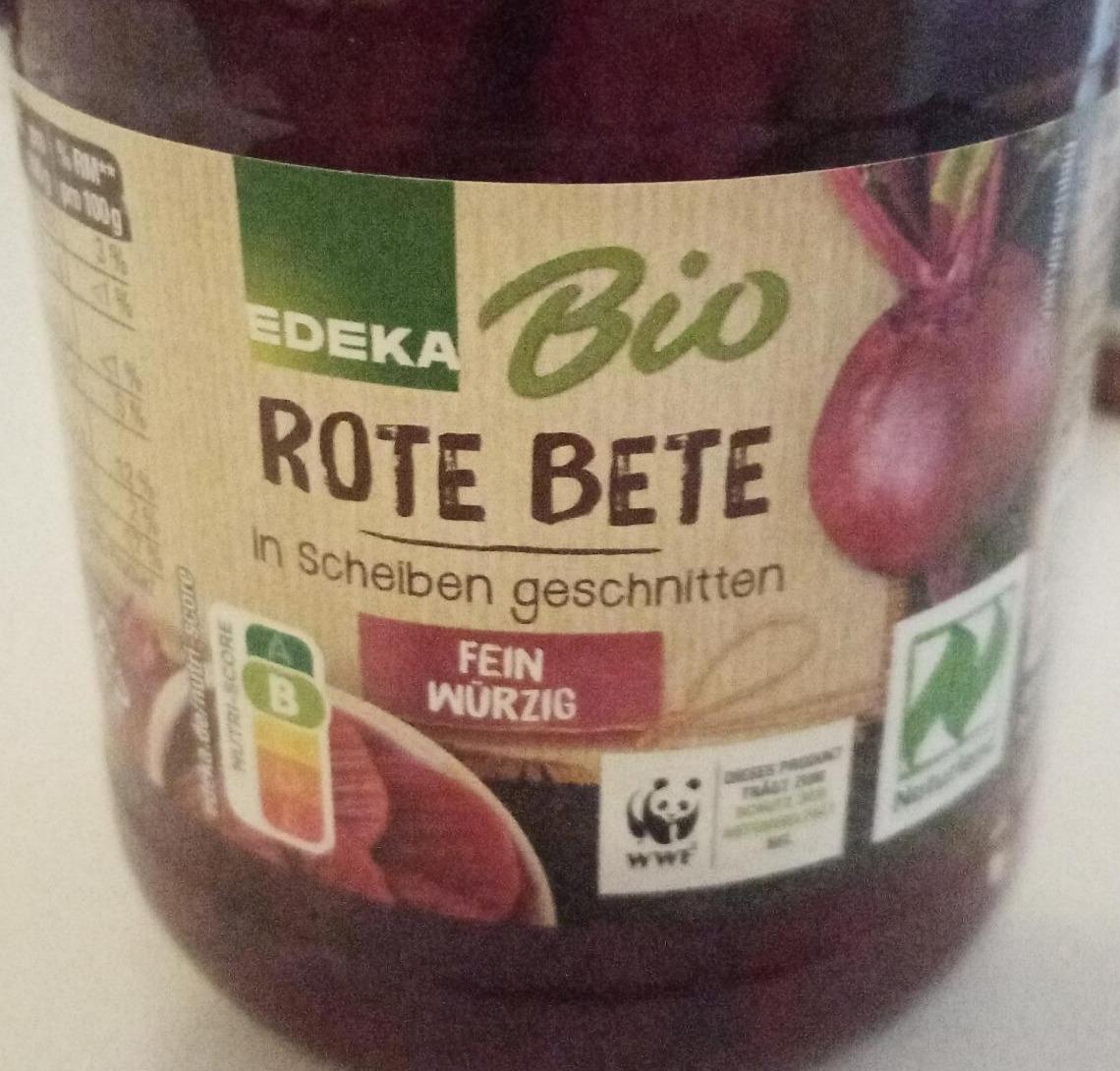 Fotografie - Rote Bete Edeka Bio