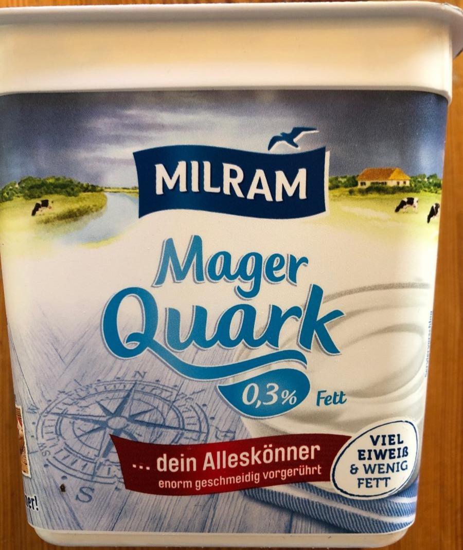 Fotografie - Mager Quark 0,3% Fett Milram