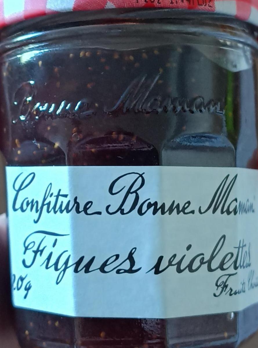 Fotografie - confiture Bonne maman- figues Bonne Maman