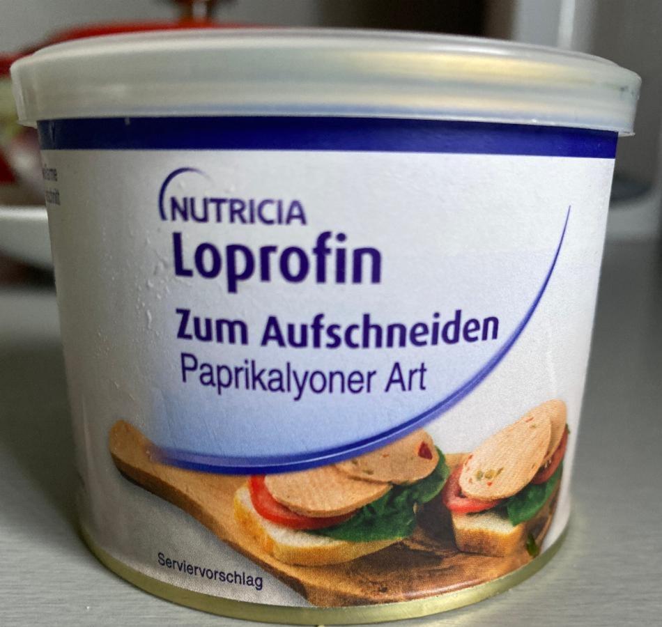 Fotografie - loprofin pku salám jemný paprikový Nutricia