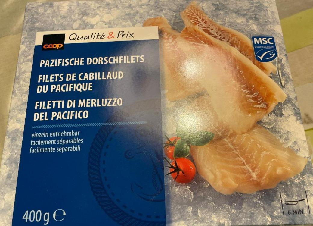 Fotografie - Pazifische Dorschfilets Coop Qualité & Prix