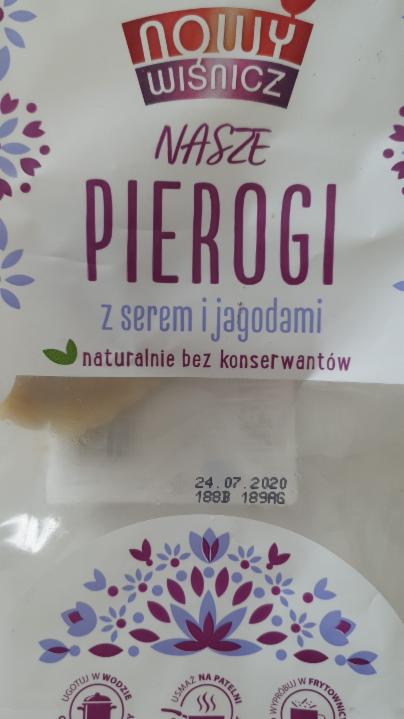 Fotografie - Nasze Pierogi z serem i jagodami